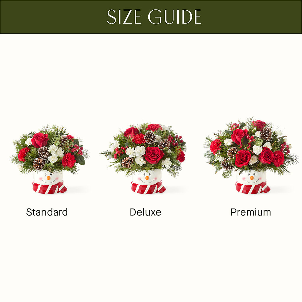 Jolly Snowman Bouquet – Alex Floral, Stockton CA