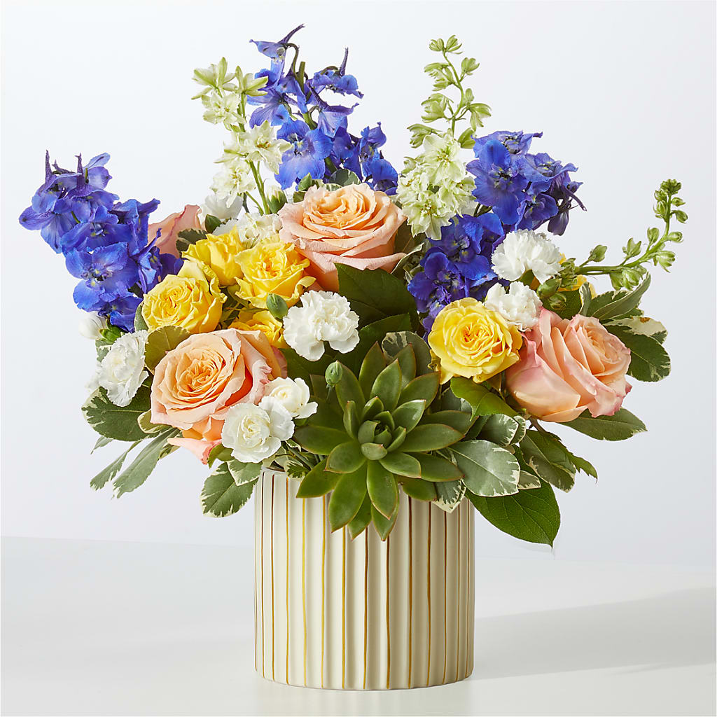 Cobalt Reverie Bouquet – Alex Floral, Stockton CA