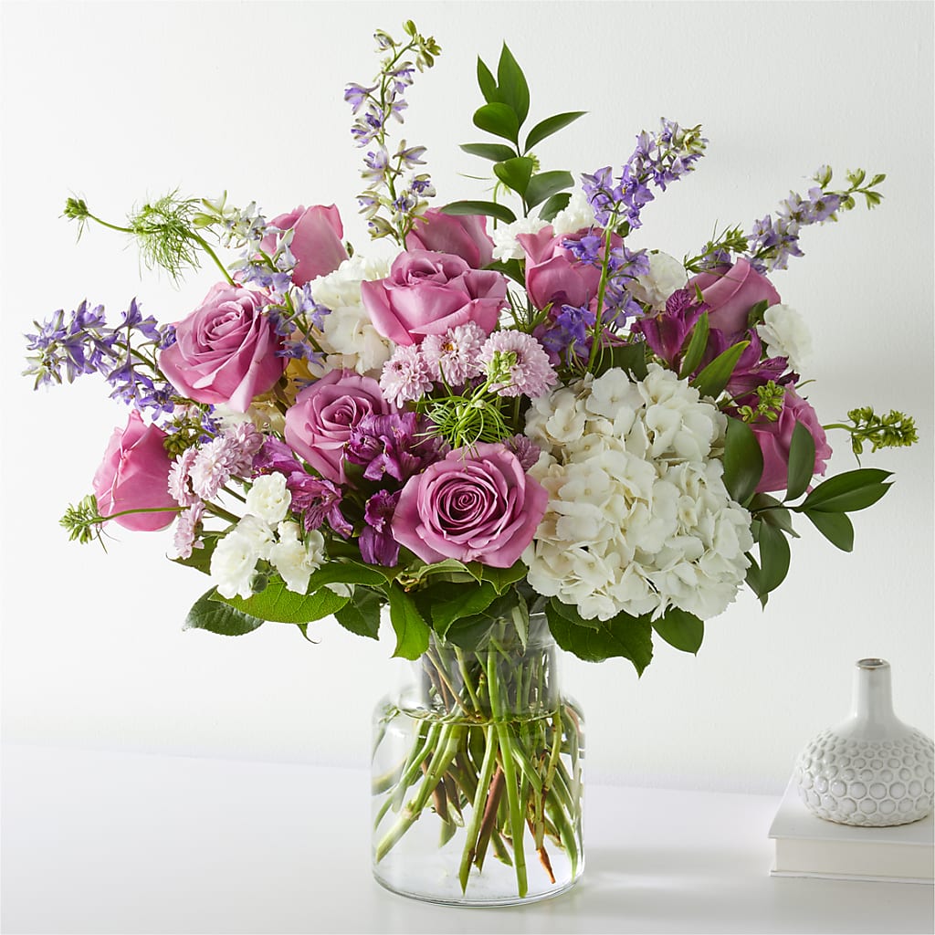 Violet Caress Bouquet – Alex Floral, Stockton CA