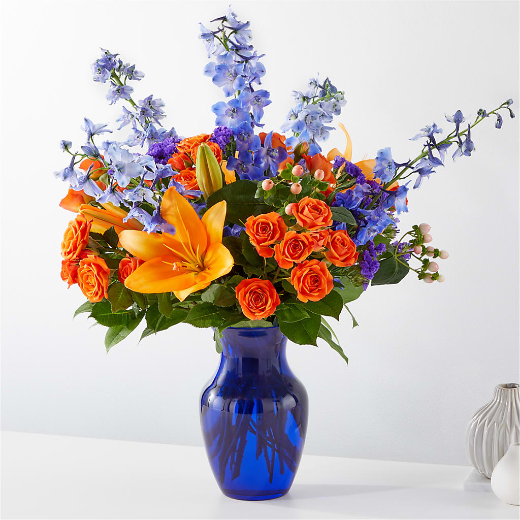 Radiant Citrus Bouquet – Alex Floral, Stockton CA
