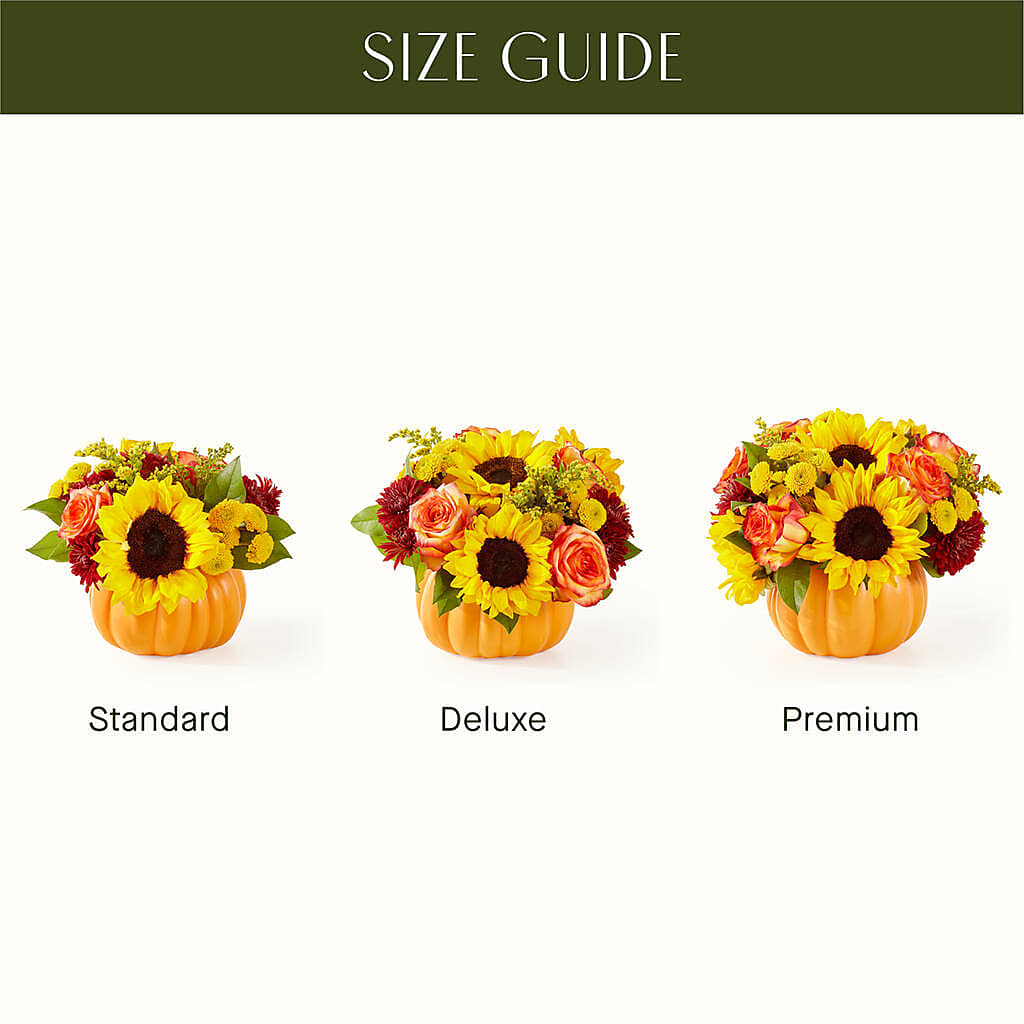Golden Gourd Pumpkin Bouquet – Alex Floral, Stockton CA