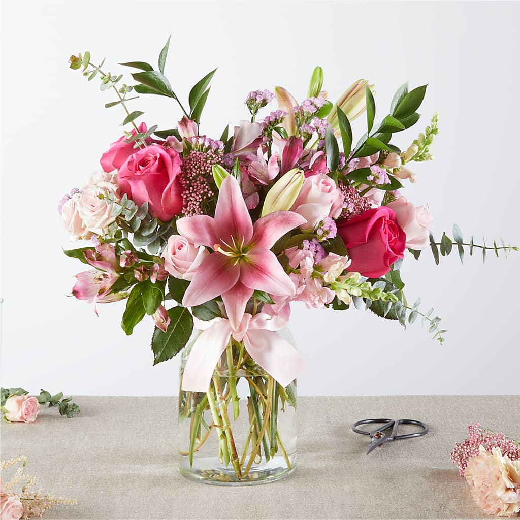 Pink Ribbon - A Florist Original – Alex Floral, Stockton CA