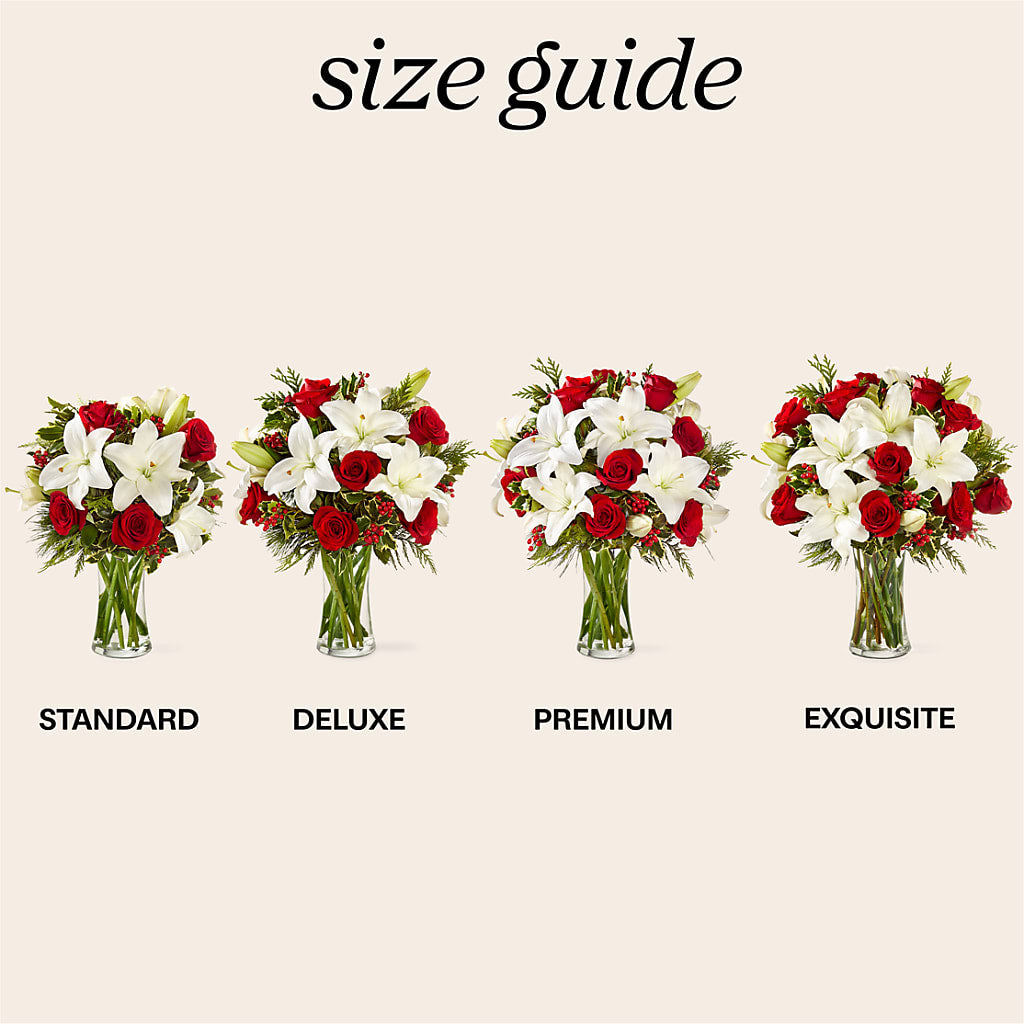 Sparkling Snowflakes Bouquet – Alex Floral, Stockton CA