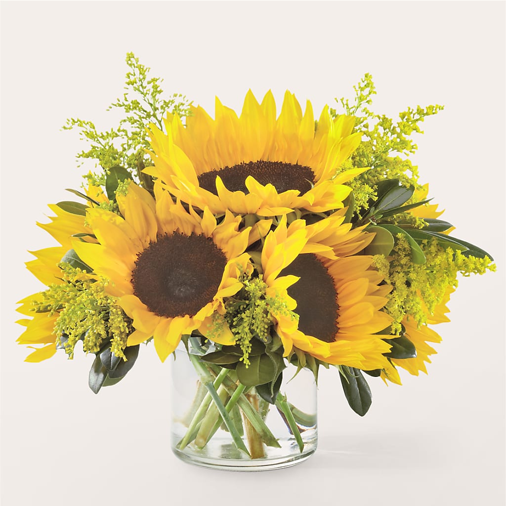 Beaming Sunflower Bouquet – Alex Floral, Stockton CA