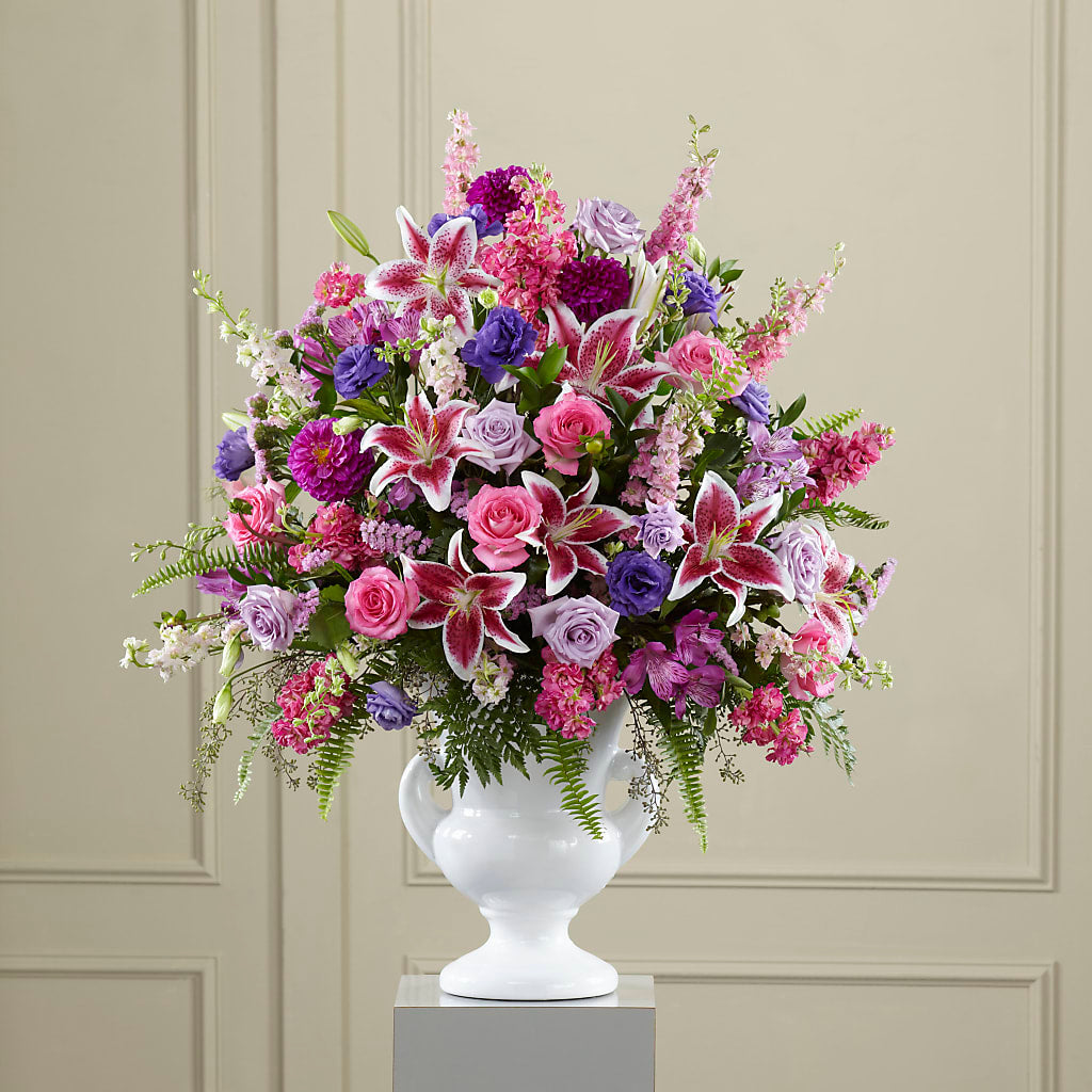 Peaceful Tribute Arrangement – Alex Floral, Stockton CA