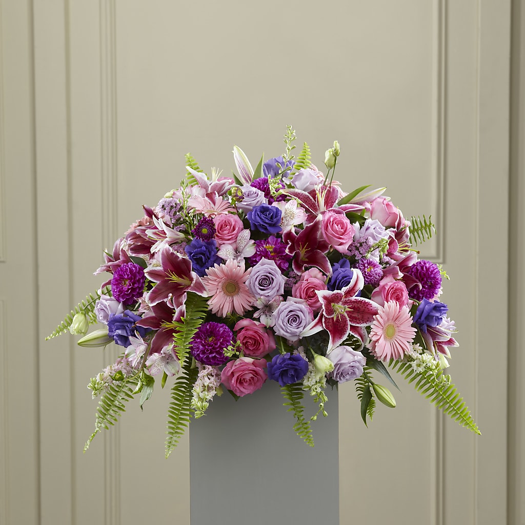 Fare Thee Well Pedestal – Alex Floral, Stockton CA