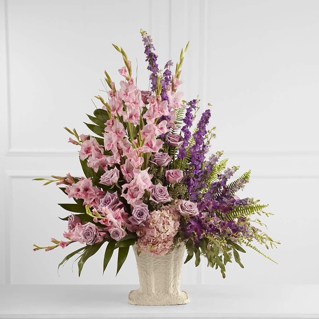 Flowing Garden Arrangement – Alex Floral, Stockton CA