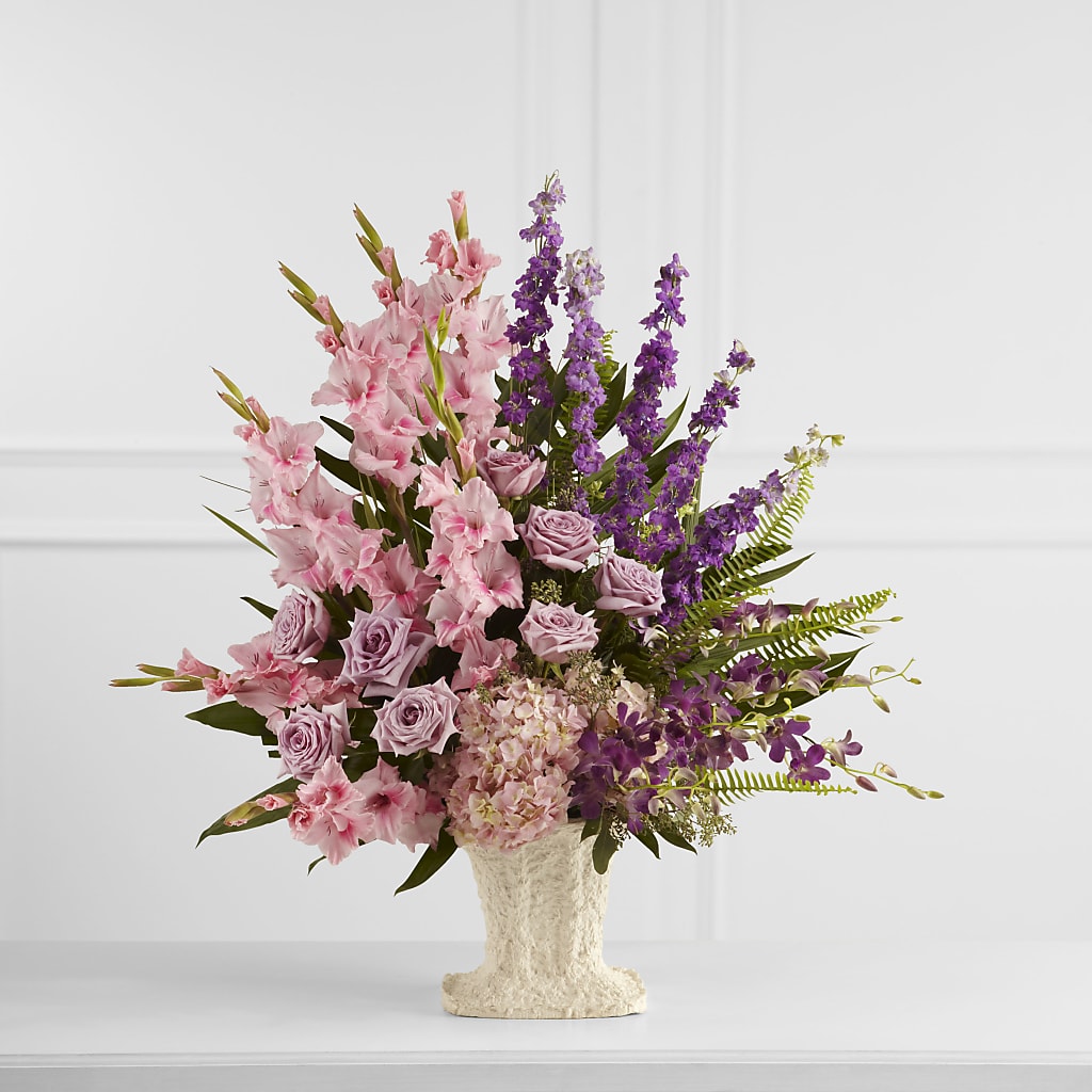 Flowing Garden Arrangement – Alex Floral, Stockton CA