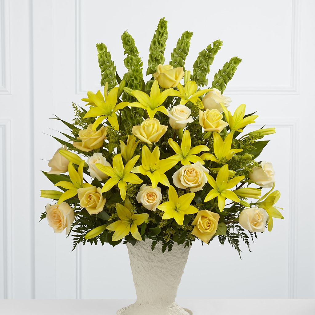 Golden Memories Arrangement – Alex Floral, Stockton CA