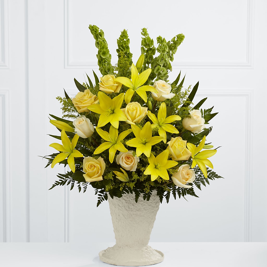 Golden Memories Arrangement – Alex Floral, Stockton CA