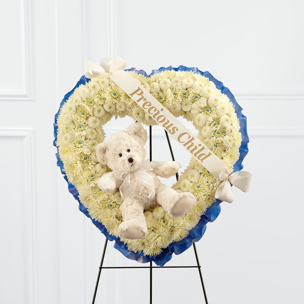 Precious Child Standing Heart – Alex Floral, Stockton CA