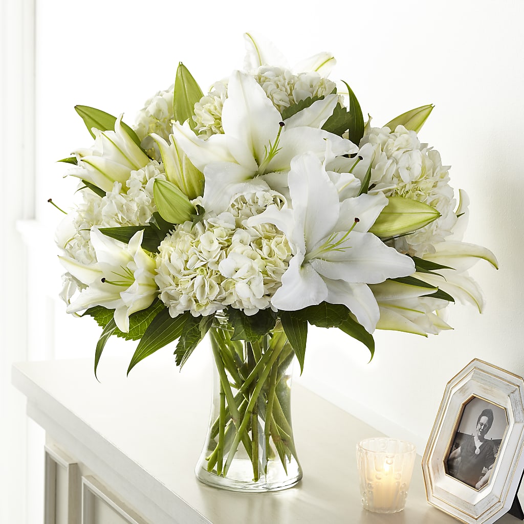 Compassionate Lily Bouquet – Alex Floral, Stockton CA
