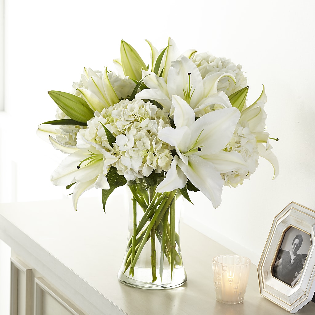 Compassionate Lily Bouquet – Alex Floral, Stockton CA