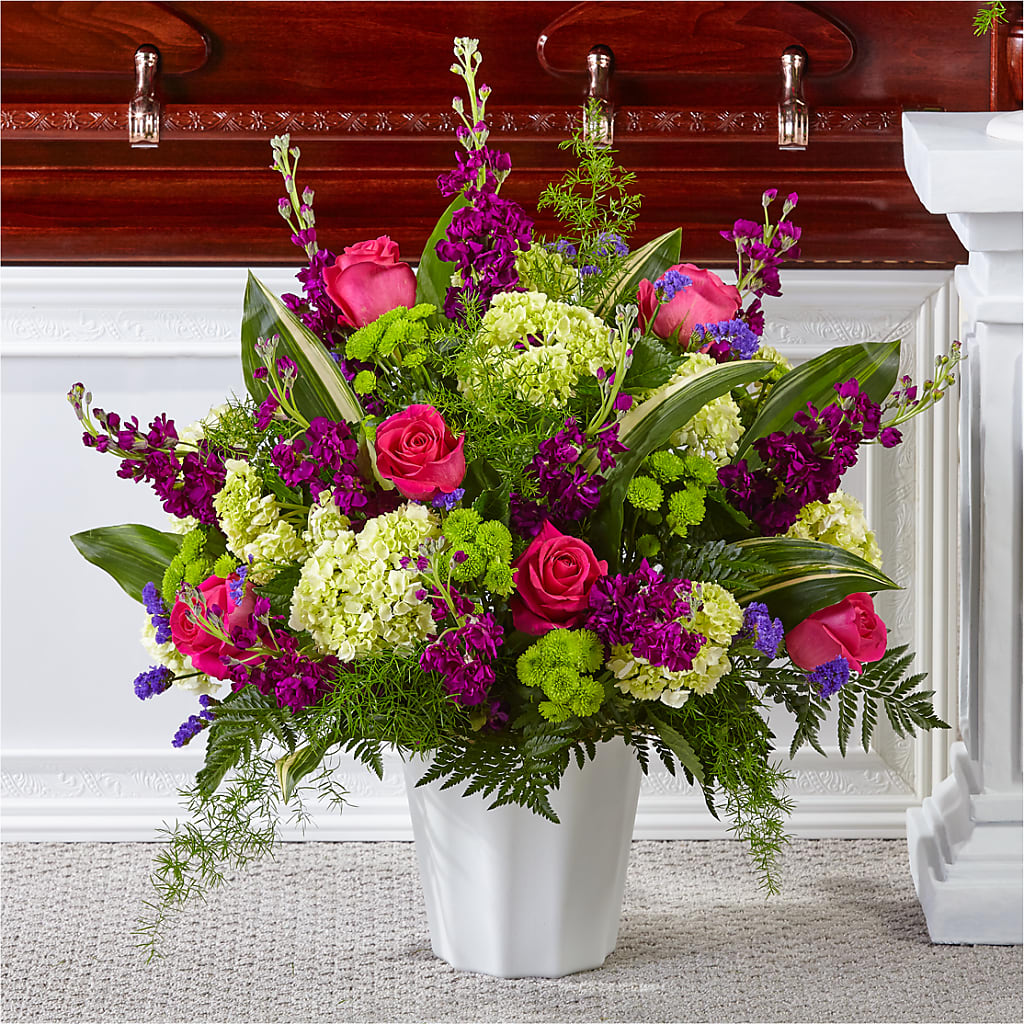 Beautiful Horizons Floor Basket – Alex Floral, Stockton CA