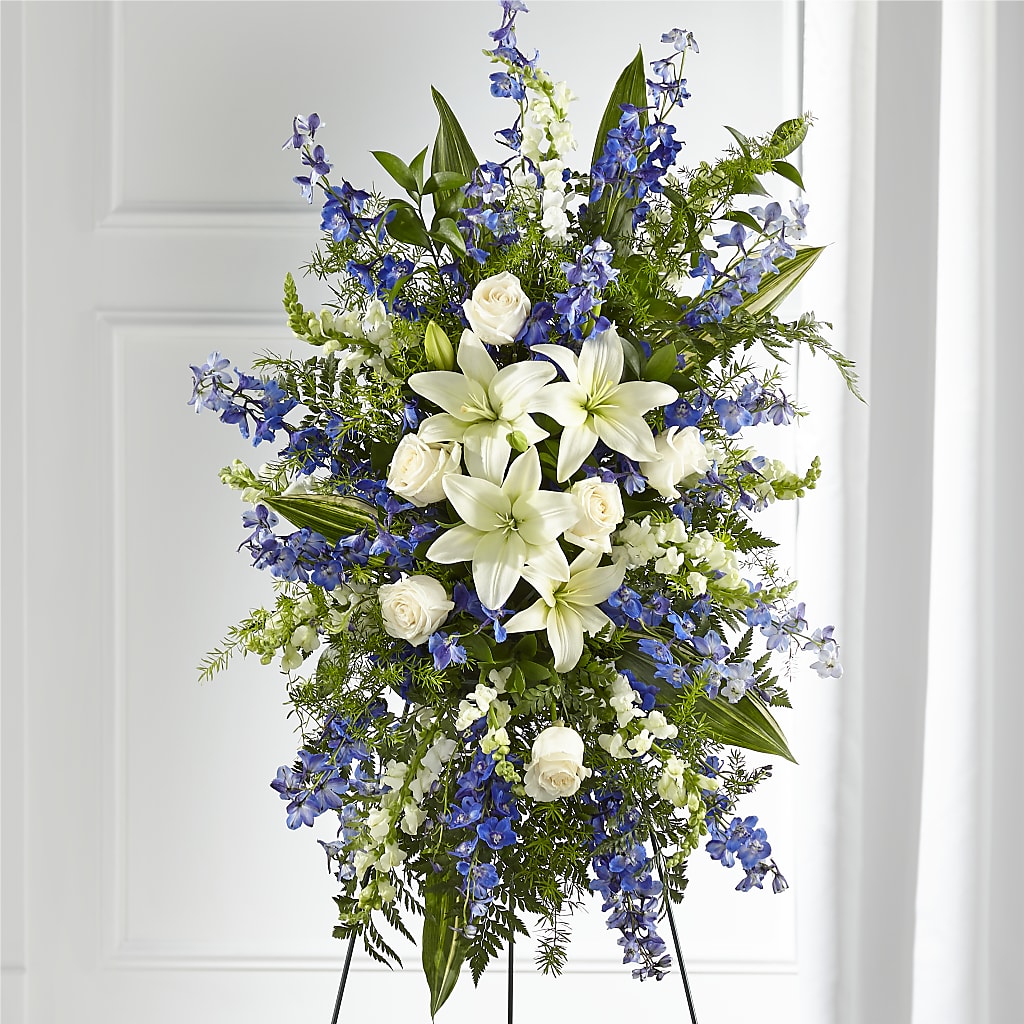 Faithful Friend Standing Spray – Alex Floral, Stockton CA