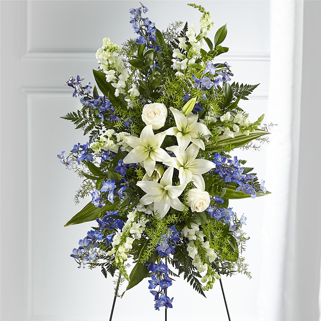 Faithful Friend Standing Spray – Alex Floral, Stockton CA