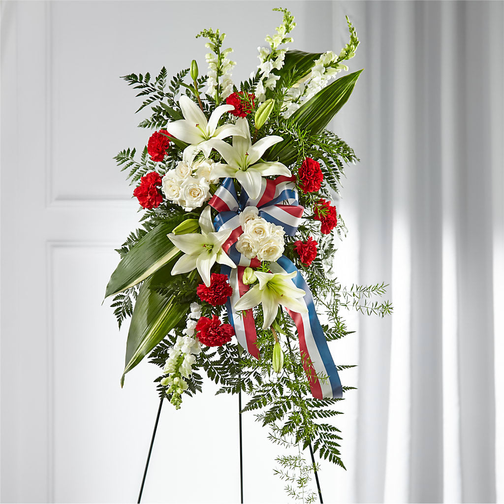 Stars of Life Standing Spray – Alex Floral, Stockton CA