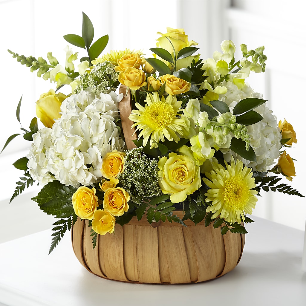 Rustic Remembrance Basket – Alex Floral, Stockton CA