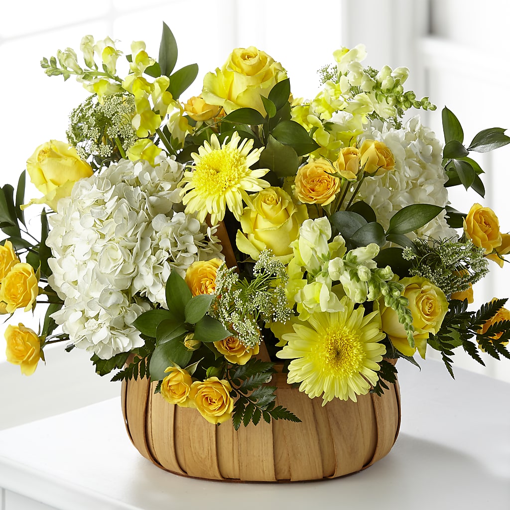 Rustic Remembrance Basket – Alex Floral, Stockton CA