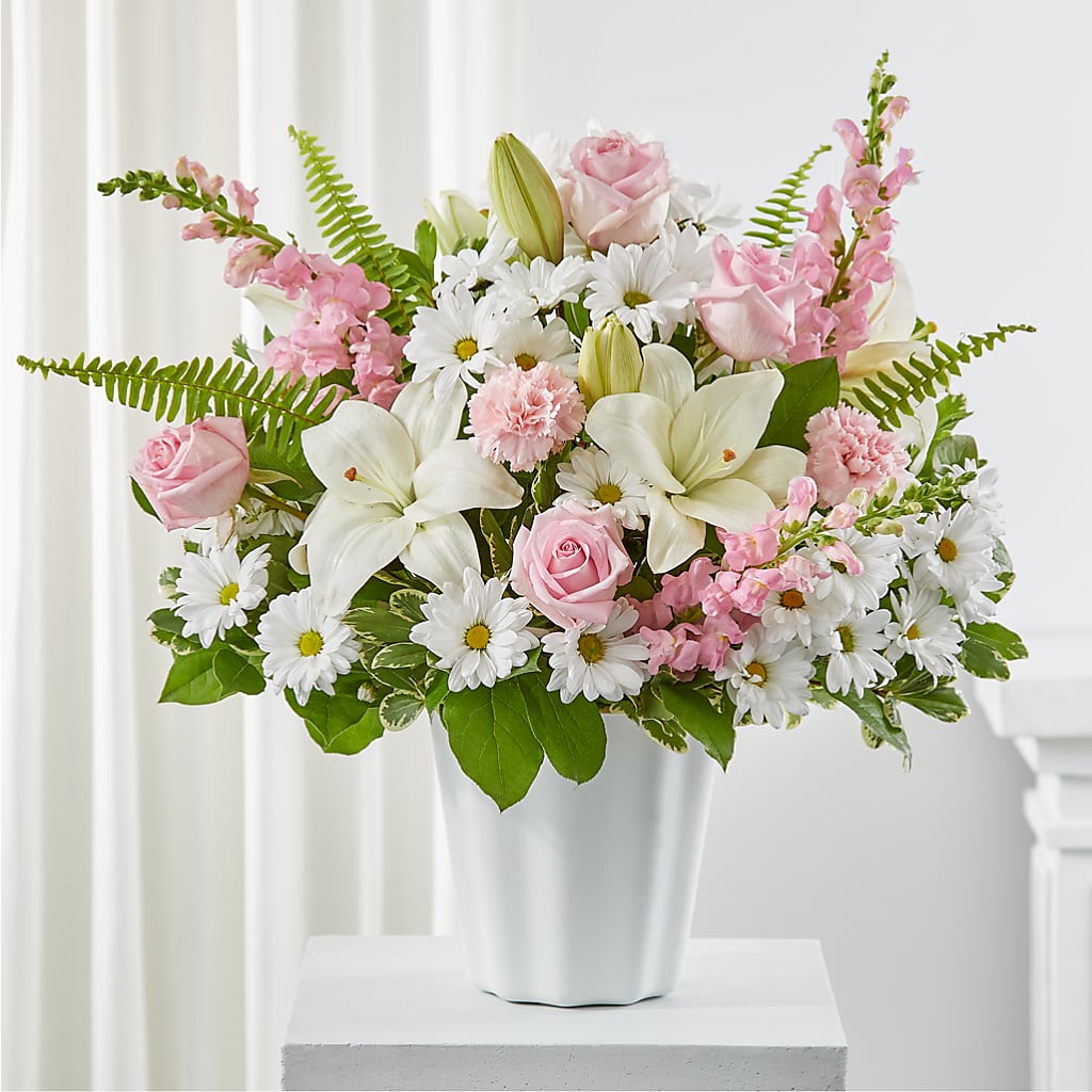 Soft Touch Tabletop Basket – Alex Floral, Stockton CA