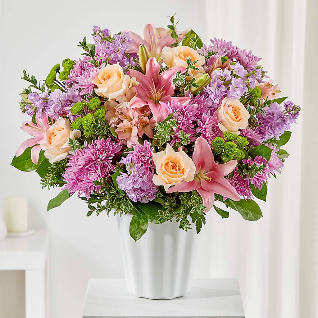 Supportive Embrace Tabletop Basket – Alex Floral, Stockton CA