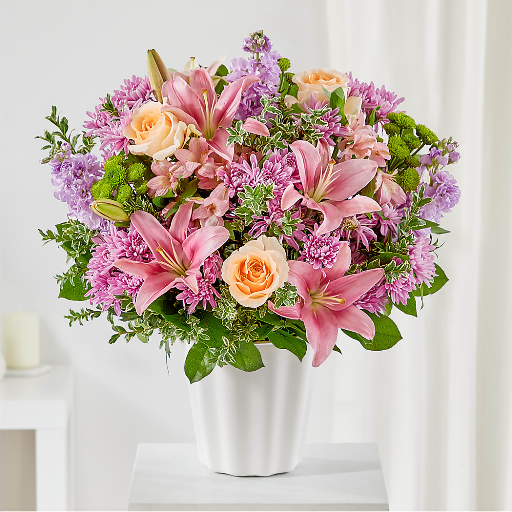 Supportive Embrace Tabletop Basket – Alex Floral, Stockton CA