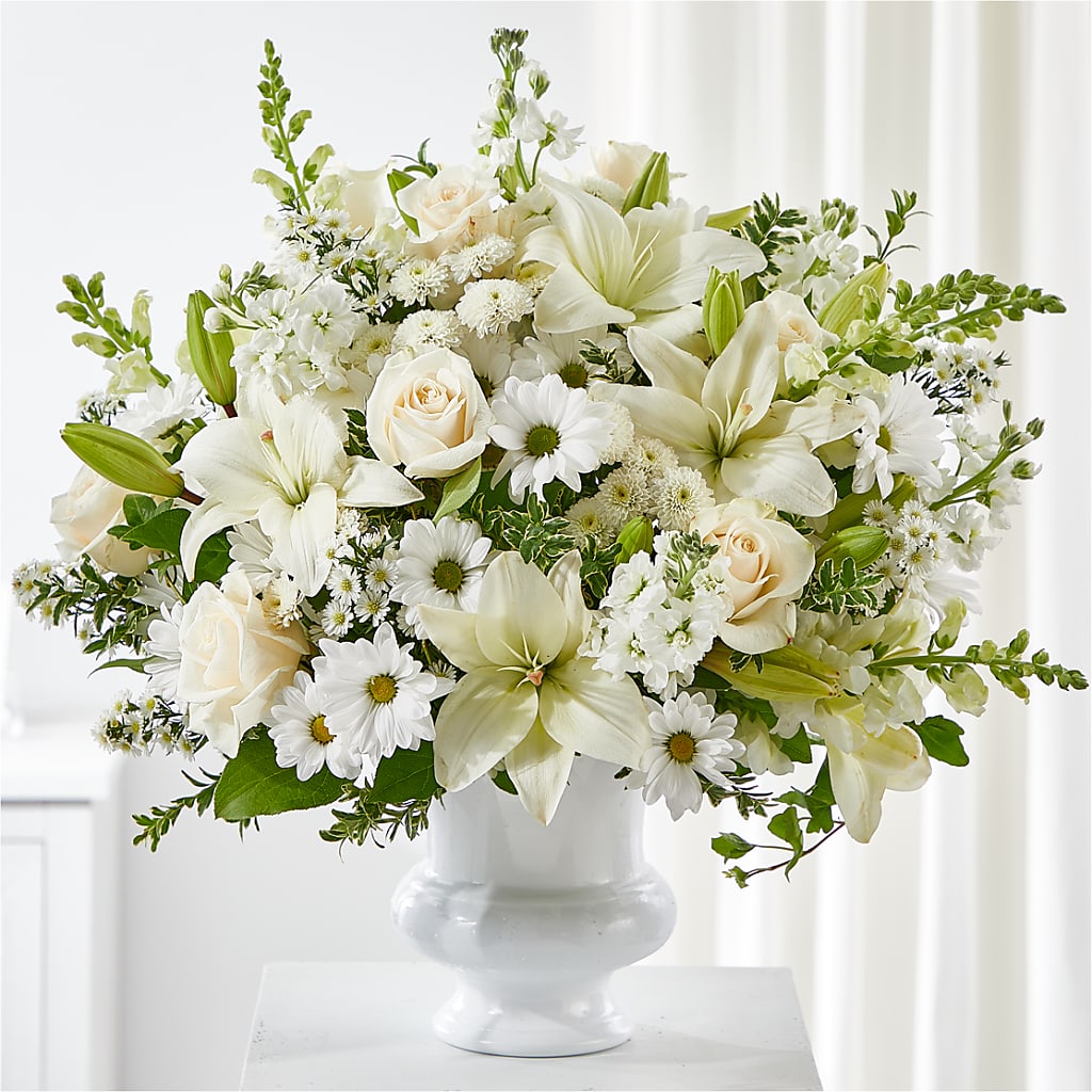 Uplifting Urn Arrangement – Alex Floral, Stockton CA