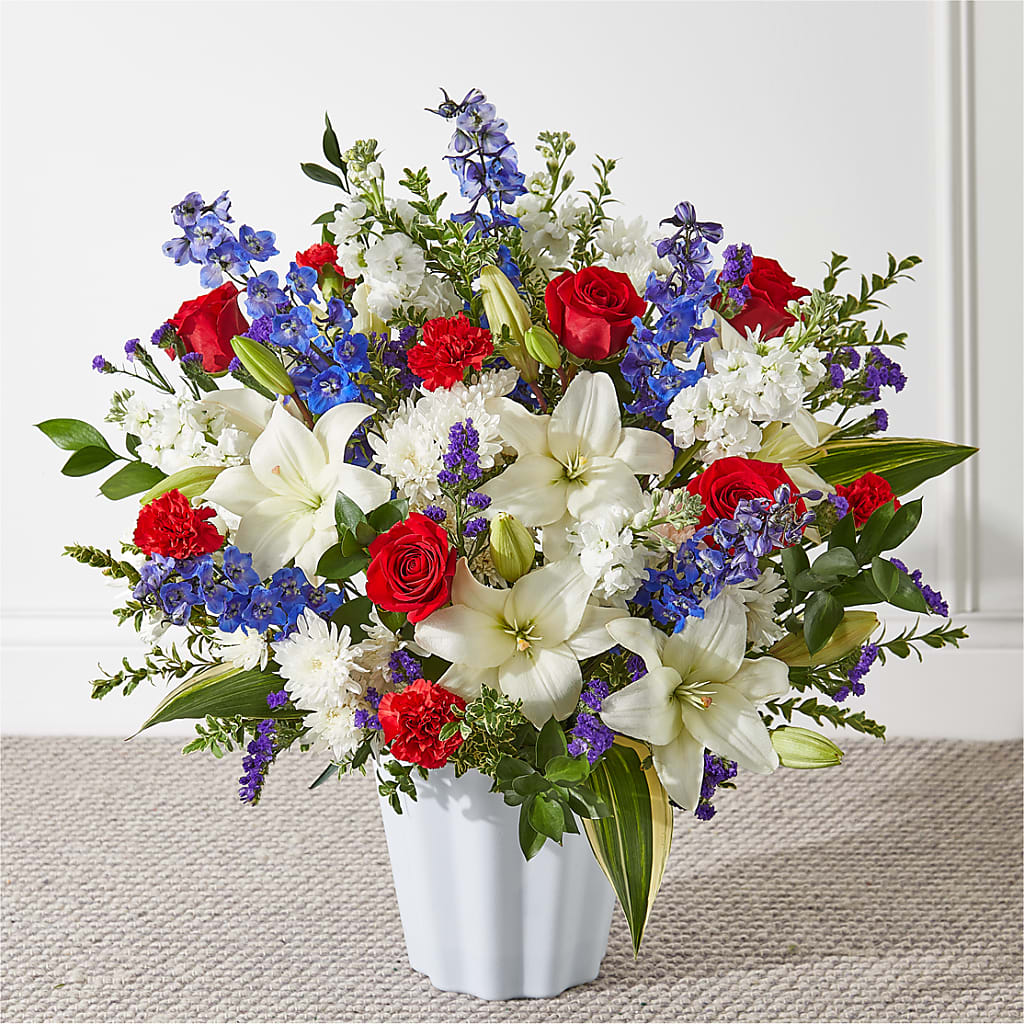 Consoled Floor Basket – Alex Floral, Stockton CA