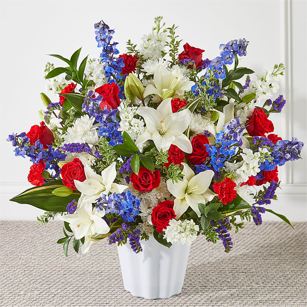 Consoled Floor Basket – Alex Floral, Stockton CA