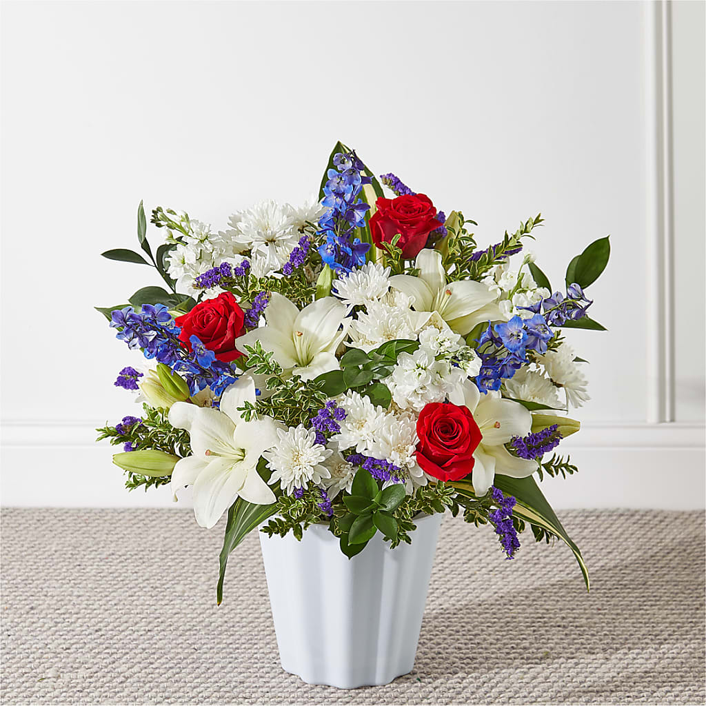 Consoled Floor Basket – Alex Floral, Stockton CA