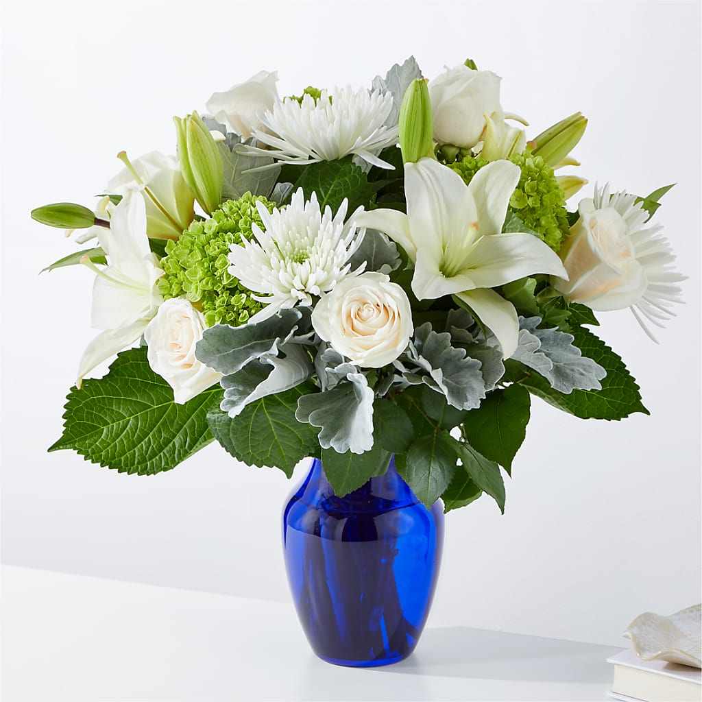 Snowy Dreams Bouquet – Alex Floral, Stockton CA