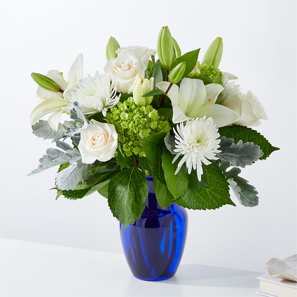 Snowy Dreams Bouquet – Alex Floral, Stockton CA
