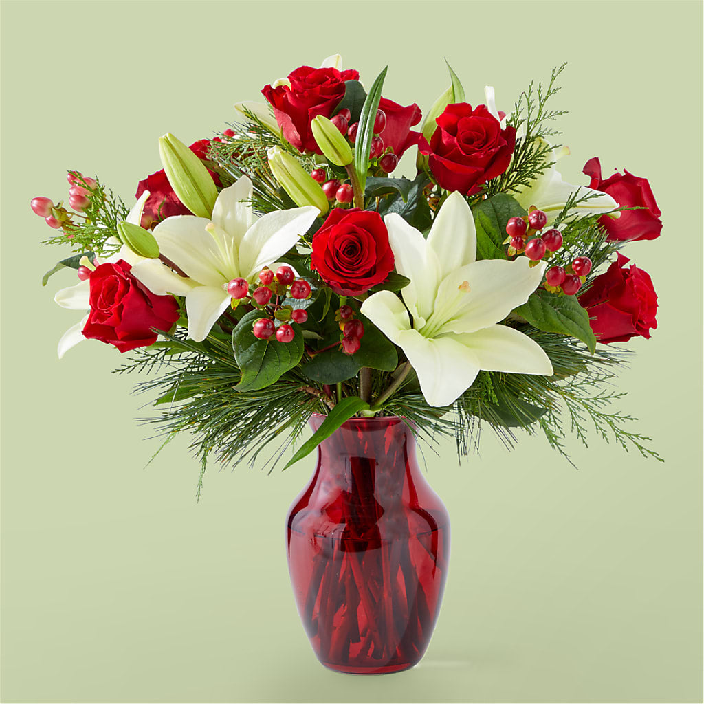 Evergreen Delight Bouquet – Alex Floral, Stockton CA