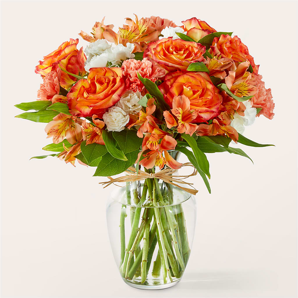 Apricot Glow Bouquet – Alex Floral, Stockton CA