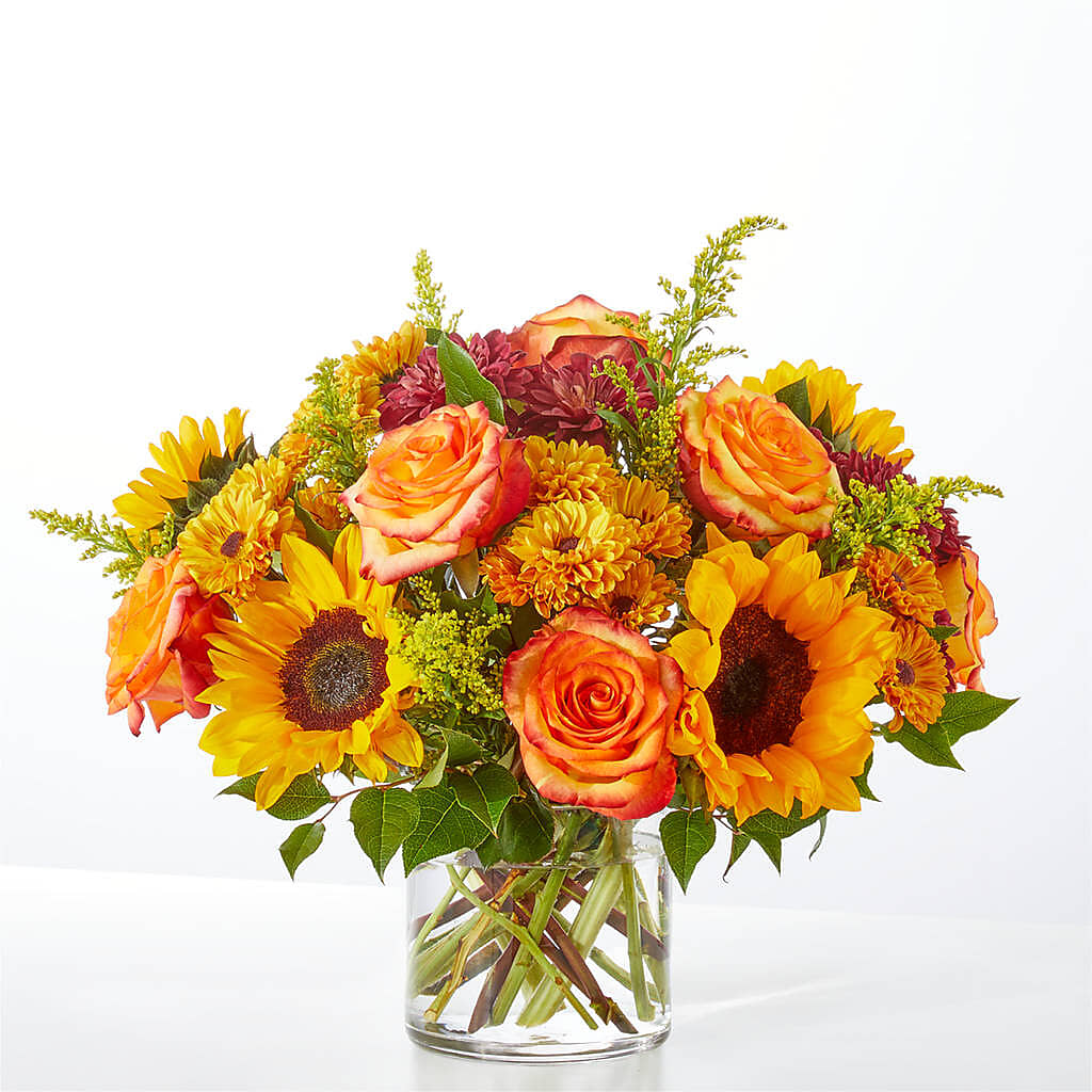 Flannel Scarf Bouquet – Alex Floral, Stockton CA