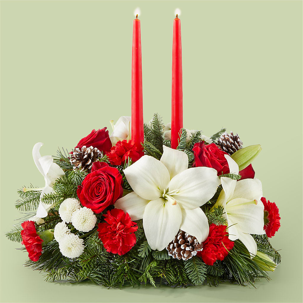 Seasonal Festivities Centerpiece – Alex Floral, Stockton CA