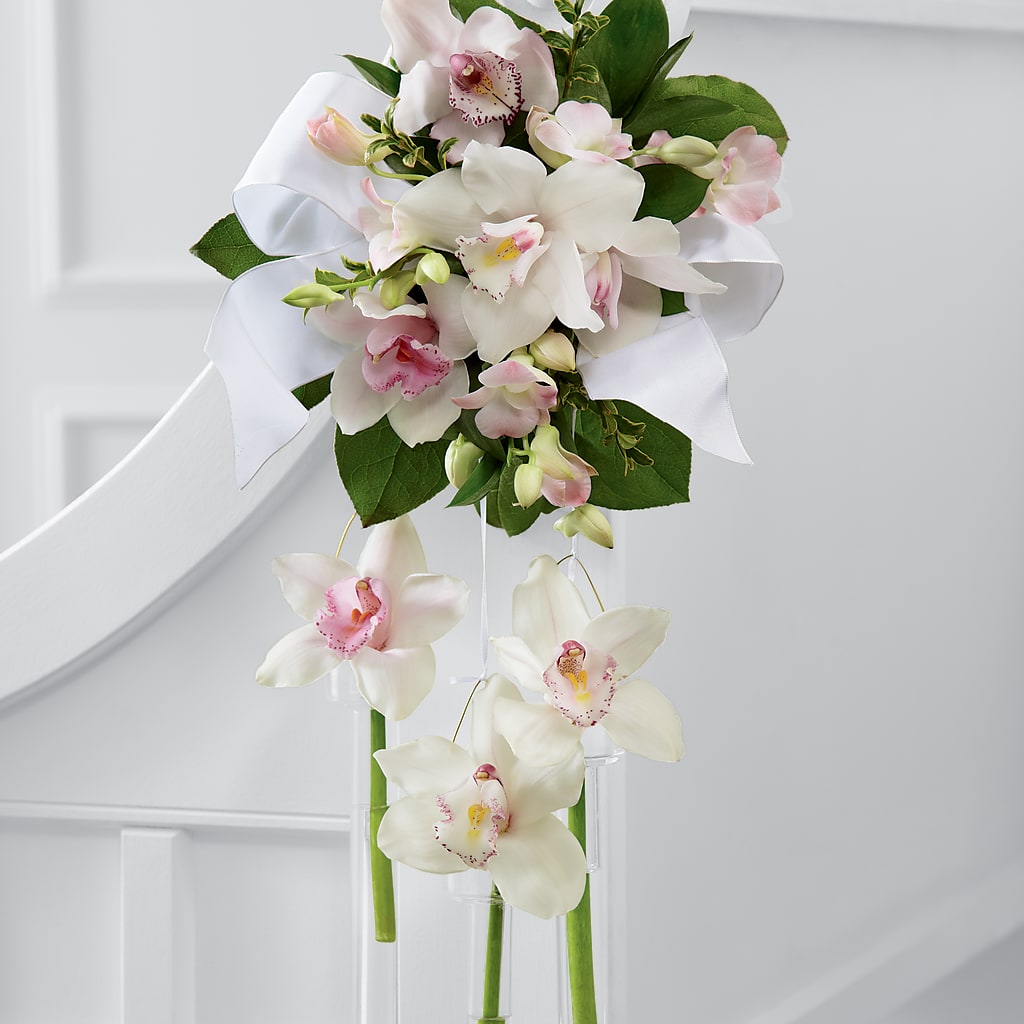 Perfect Entrance Pew Arrangement – Alex Floral, Stockton CA