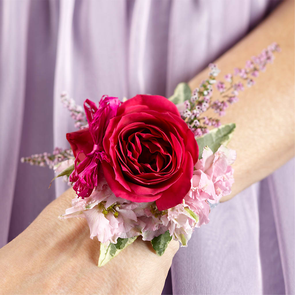 Rose Charm Corsage – Alex Floral, Stockton CA