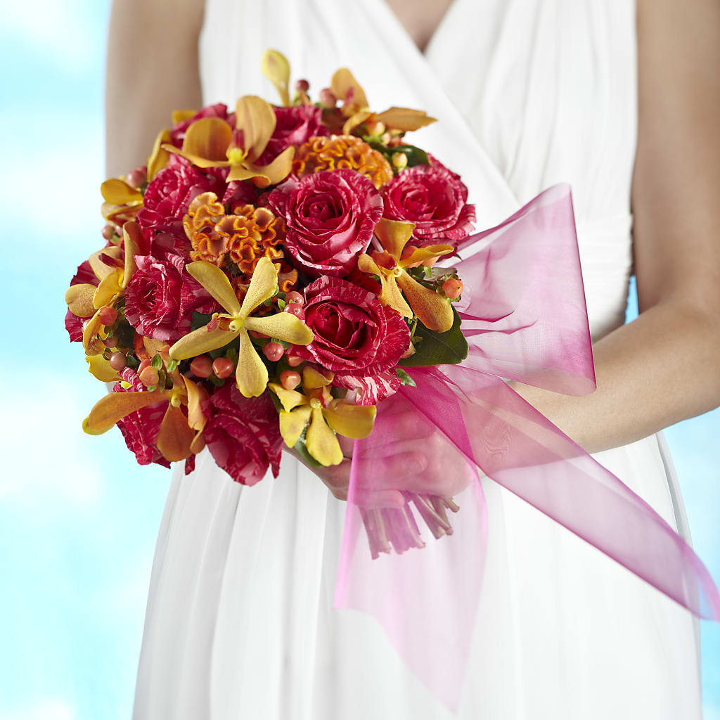 Brilliant Shades of Love Bouquet – Alex Floral, Stockton CA