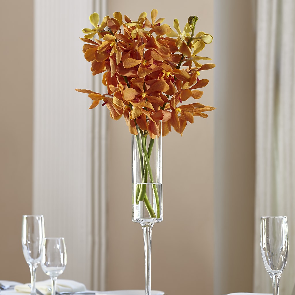 Orange Mokara Bouquet – Alex Floral, Stockton CA