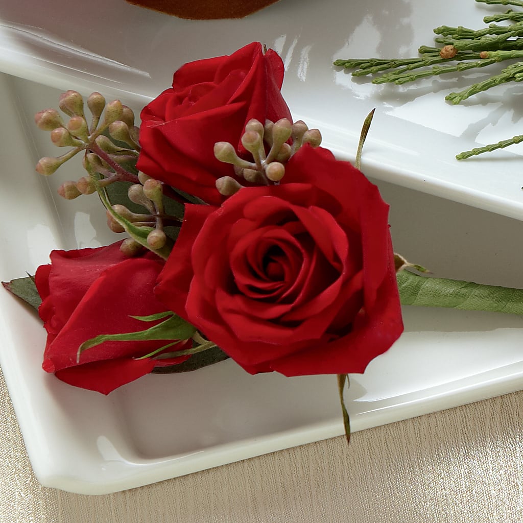 Red Spray Rose Boutonniere – Alex Floral, Stockton CA