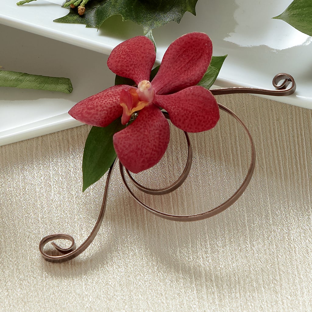 Red Mokara Boutonniere – Alex Floral, Stockton CA