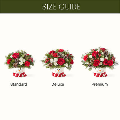 Jolly Snowman Bouquet –  Alex Floral, Stockton CA