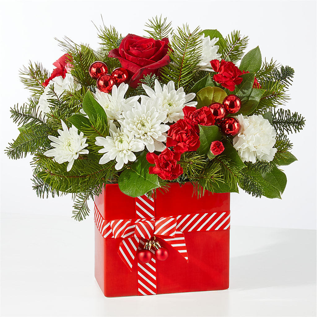Presents Under the Tree Bouquet –  Alex Floral, Stockton CA
