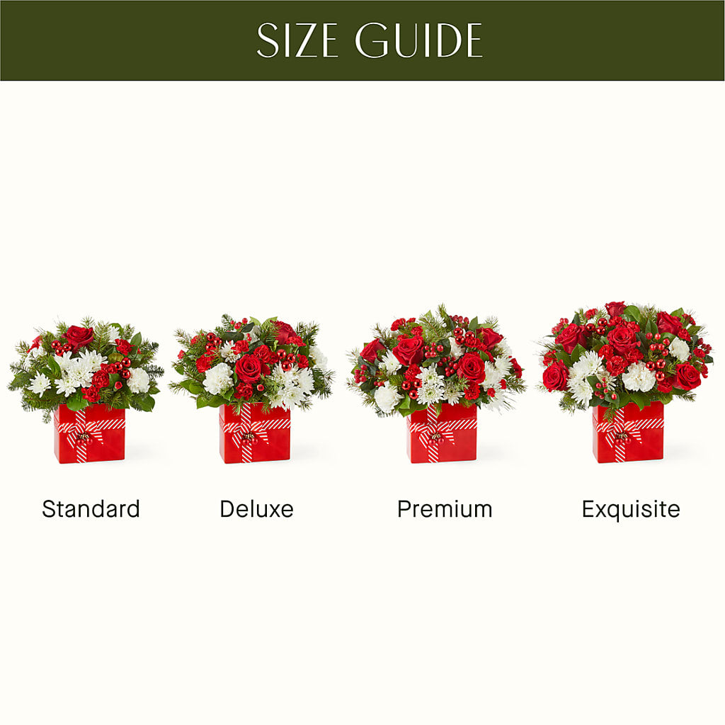 Presents Under the Tree Bouquet –  Alex Floral, Stockton CA