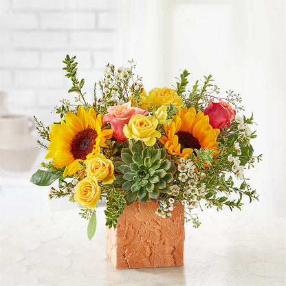 Sunflower Season Bouquet –  Alex Floral, Stockton CA
