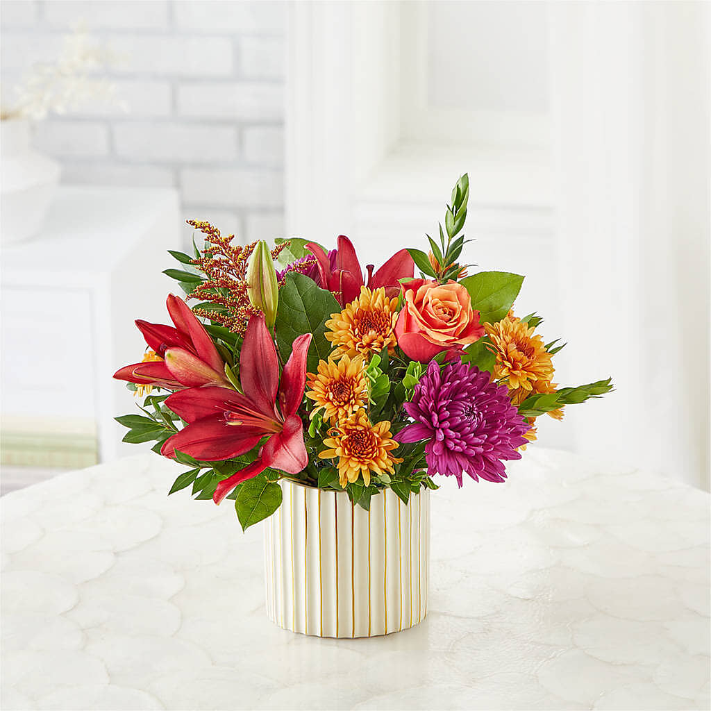 Burgundy Landscape Bouquet –  Alex Floral, Stockton CA