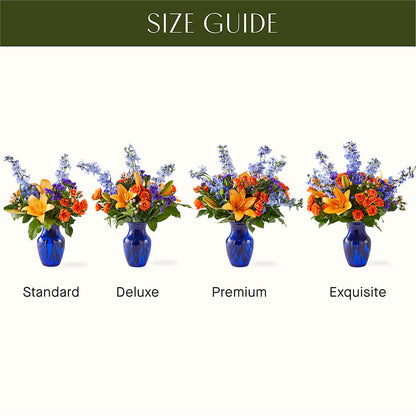 Radiant Citrus Bouquet –  Alex Floral, Stockton CA