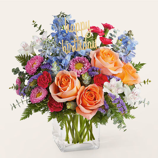 Birthday Bash Bouquet –  Alex Floral, Stockton CA