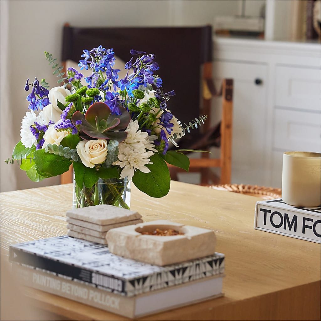 Cerulean Waves Bouquet –  Alex Floral, Stockton CA